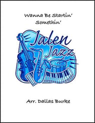 Wanna Be Startin' Somethin' Jazz Ensemble sheet music cover Thumbnail